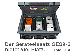 Geräteeinsatz GES9-3