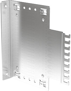 Montageadapter, Flache Wandmontage, Stahlblech