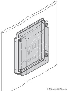 Transparente Schutzabdeckung IP54 ( mit Scharnieren)