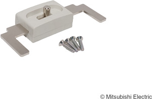 Mechanische Verriegelung. Für W105, 4 polig. Panelmontage.