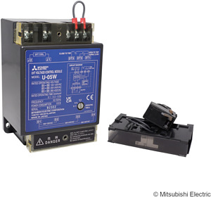 U-Ausl. AC 120/240/450V, 0,1/0,3/0, 5 s, Synch, Rechts 4P, Klemmenverbi