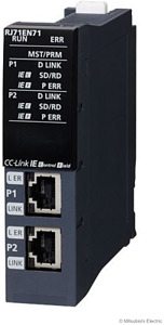 SPS iQ-R Serie EthernetSchnittst.G/ 100M/10 Mbps Multiple net.-Enet/CC-