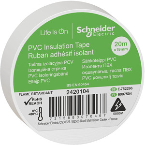PVC Isolierband B=19mm, Länge: 20m,