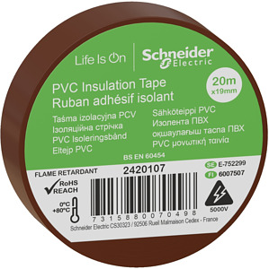 PVC Isolierband B=19mm, Länge: 20m,