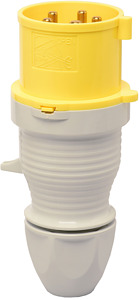 Stecker 32A CEEtyp 110V 4h ge 5pol. IP44