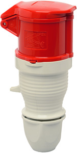 CEE-Kupplung 5x32A 400V 6h IP44 Schneidklemmen