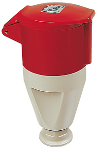 Kupplung 32A CEEtyp 400V 6h rt 5pol. IP44