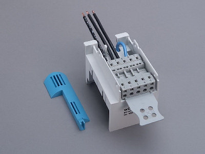 Basismodul mit PE + N Sys.60 mit Steckverbinder